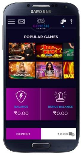 Genesis Casino Mobile