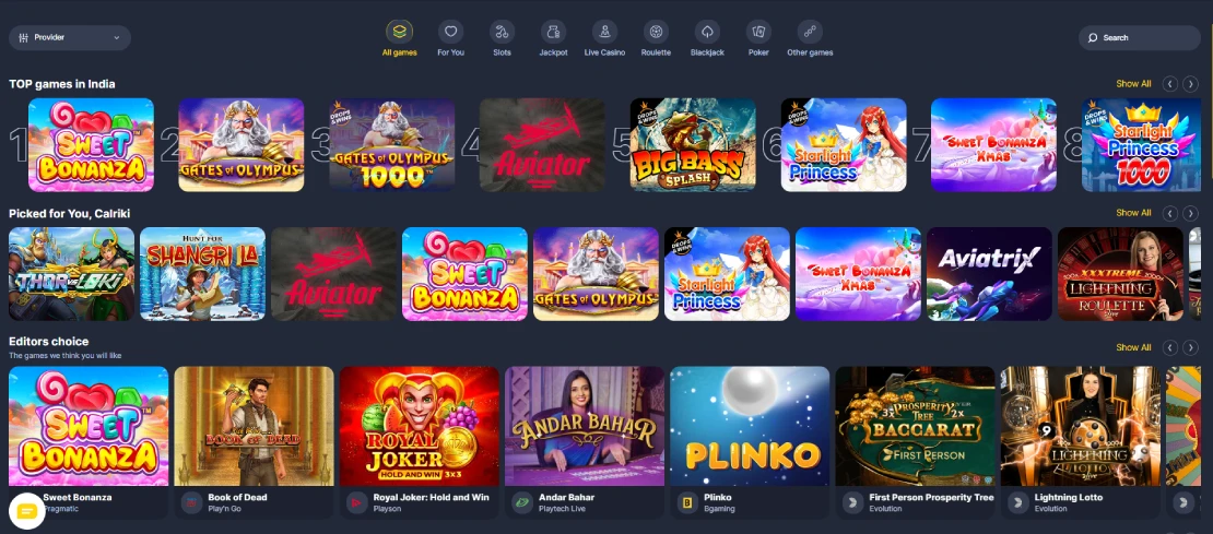 Bettilt Casino Games