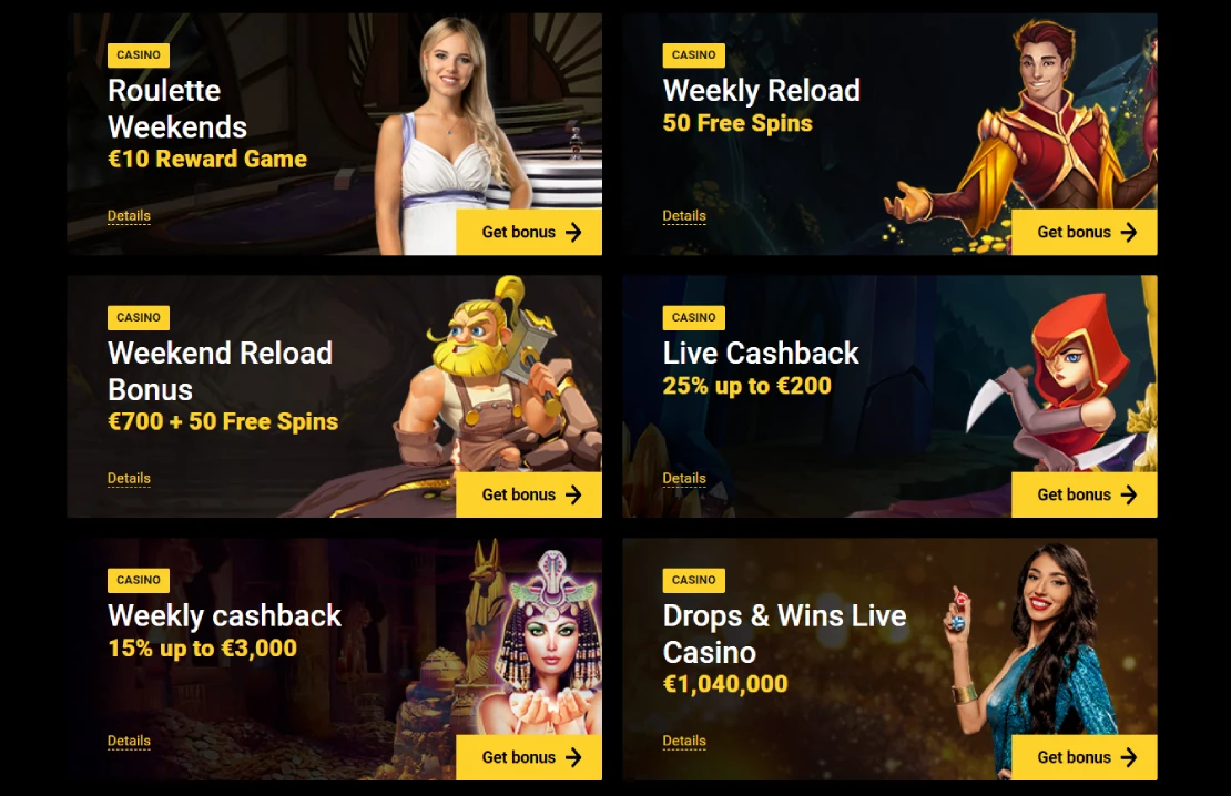 Zet Casino other promotions