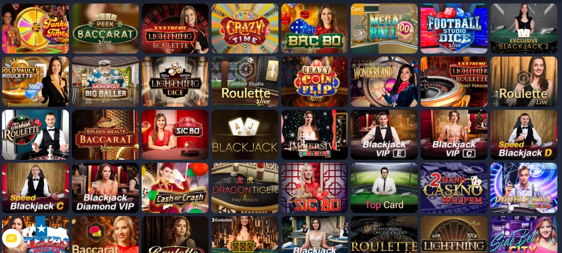 Live Casino Games