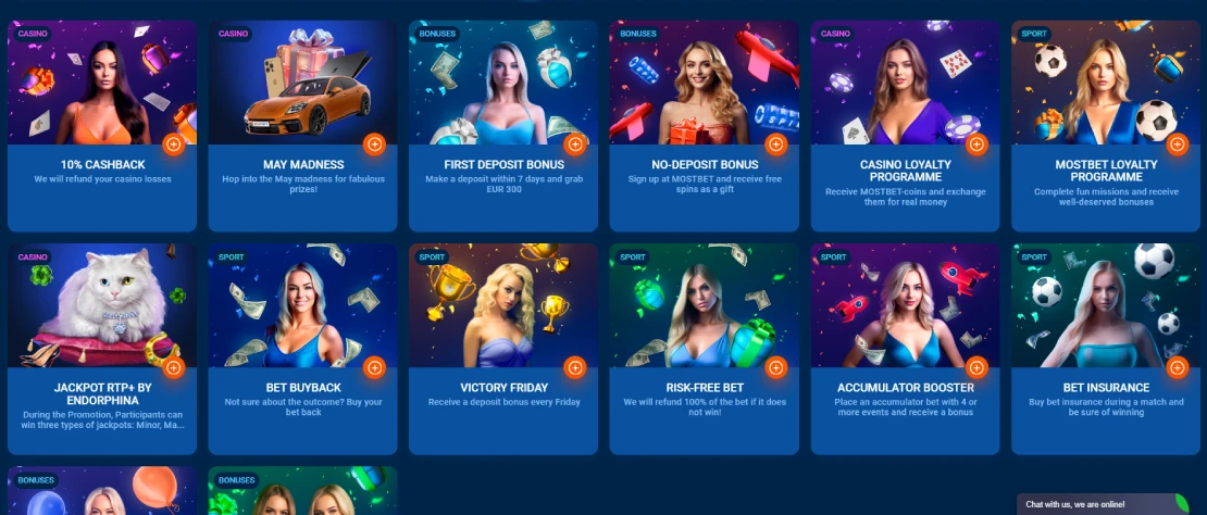 Other Casino Promotions at Mostbet Casino